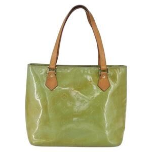 Louis Vuitton Monogram Vernis Houston Handbag Baby Blue
